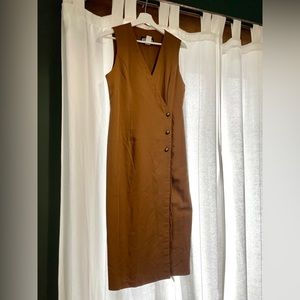 Vintage Wrap Fringe Dress